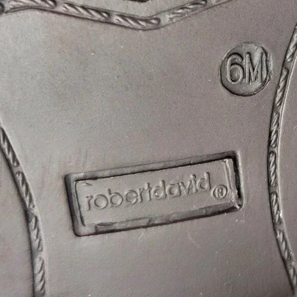 Robert David Boys Lil Tim Black Slip-On Loafers Dress Shoes Size 6M - Picture 10 of 10